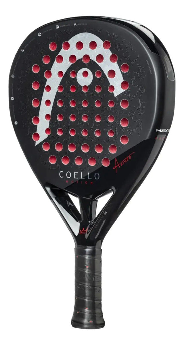 Pala De Padel Head Coello Motion 2025 Arturo Coello Color Negro
