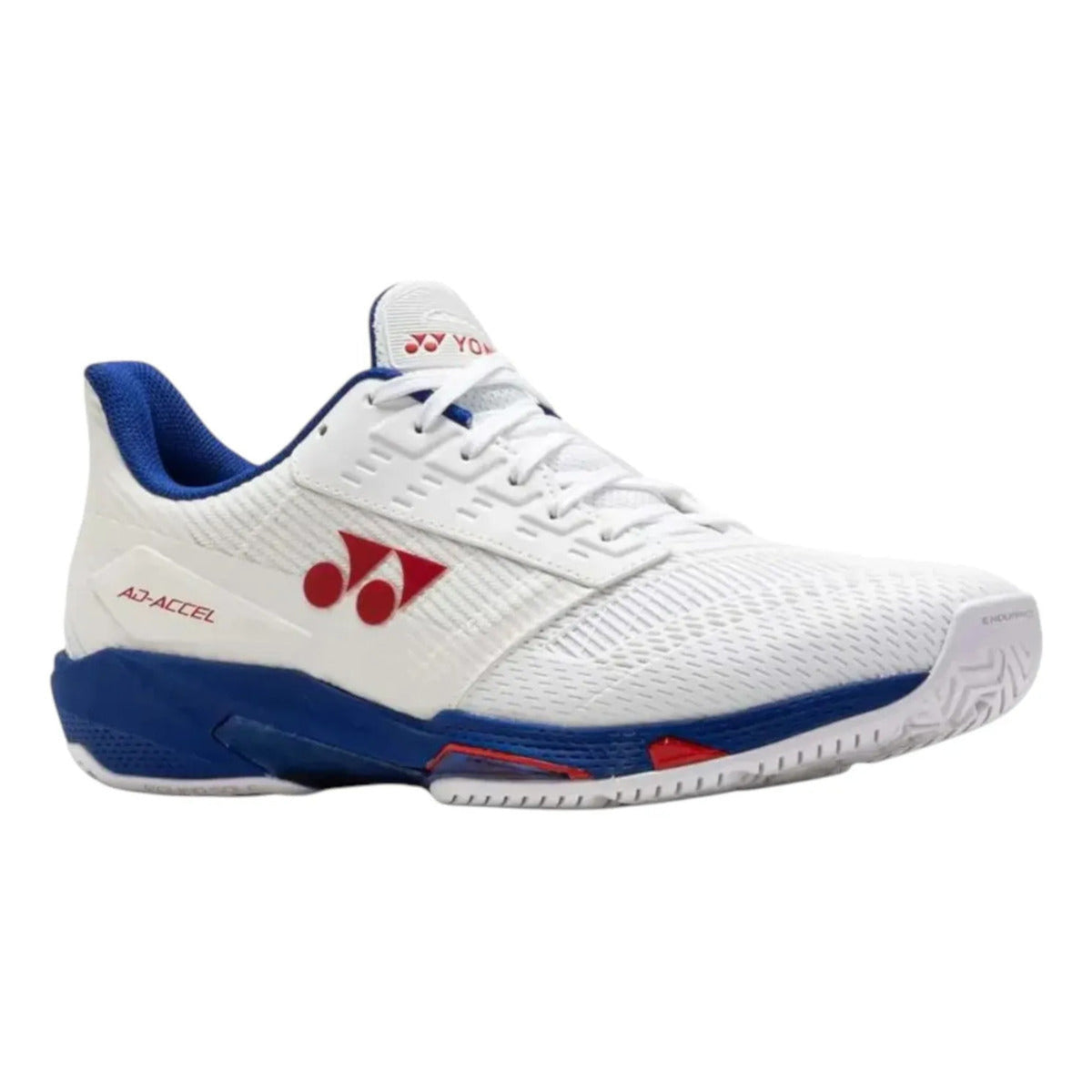 Tenis Yonex Power Cushion Ad-accel Wide Blanco Azul 27cm
