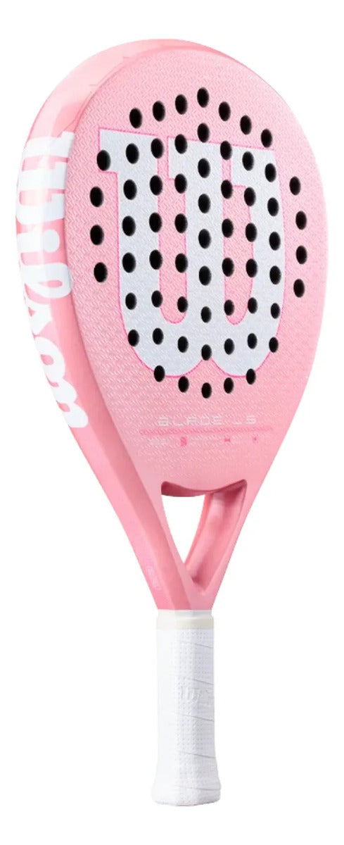Pala De Padel Wilson Blade Ls V4 Pink 355gr