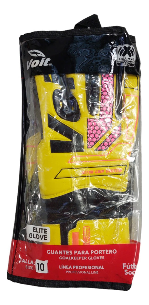 Guantes De Portero Voit Spoma Snakebite T. 10 Amarillo