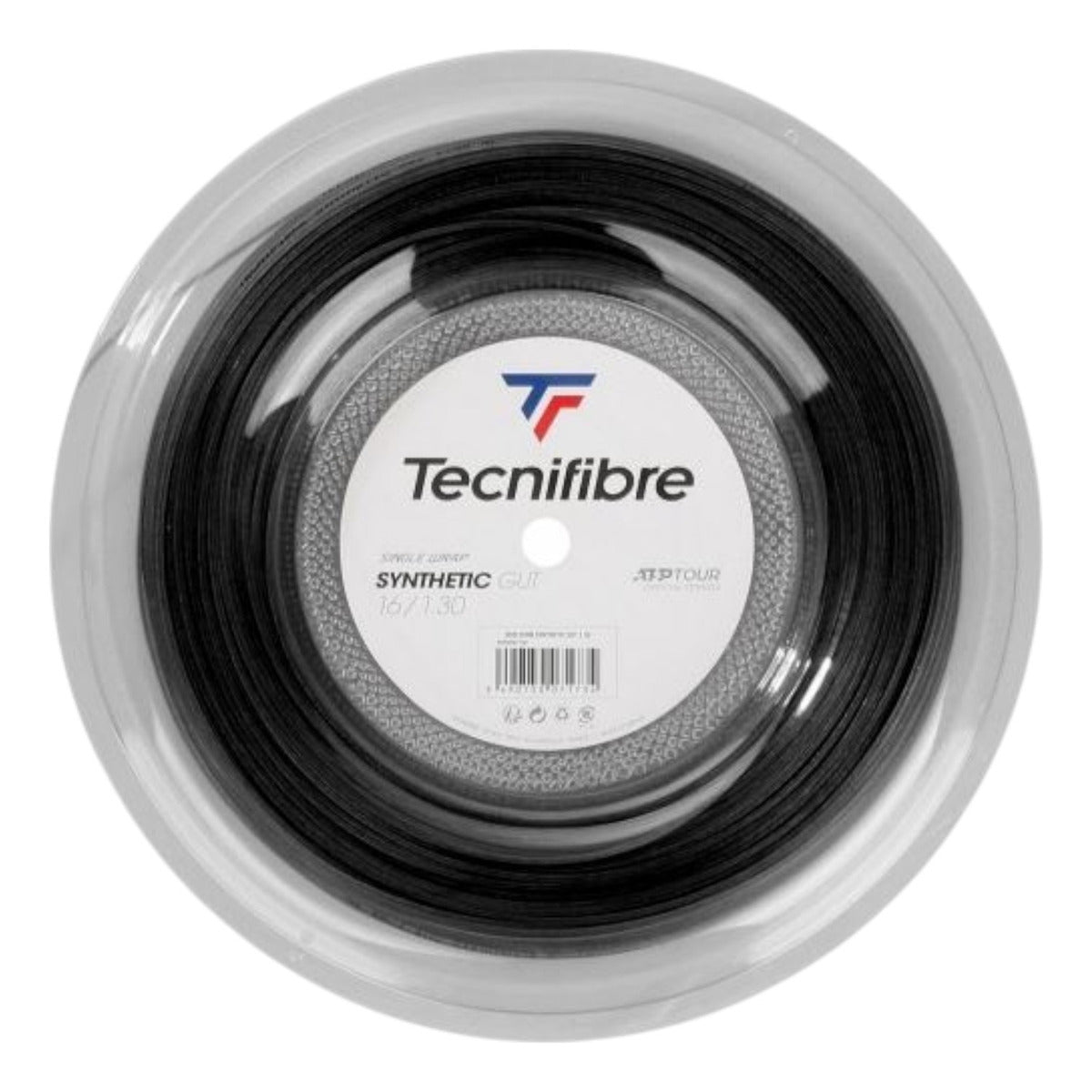 Rollo De Cuerda Tecnifibre Synthetic Gut 1.30mm Negro