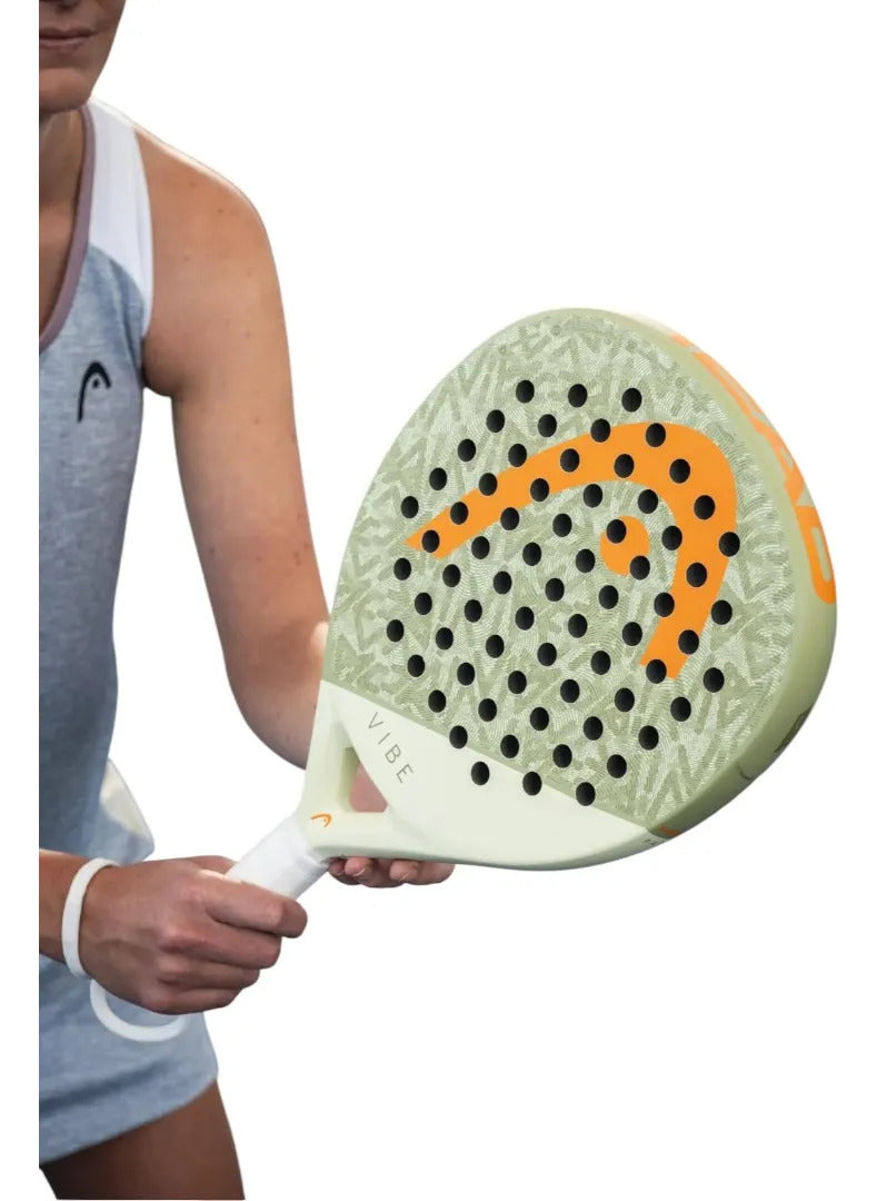 Pala De Pádel Head Vibe Grey Orange Fibra De Vidrio