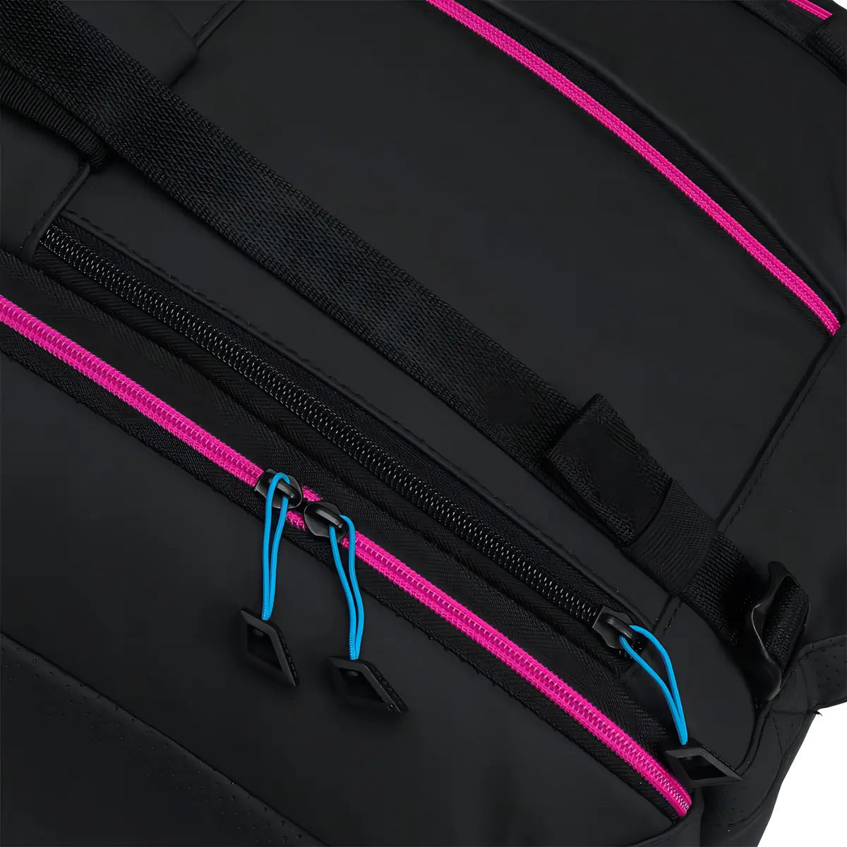Raquetero Babolat Pure Aero Rafa X12 (capacidad 12 Raquetas) Negro/amarillo/rosa