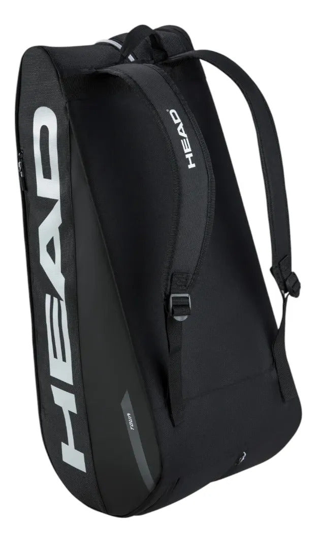 Raquetero Head Tour Bolsa De Tenis L Negro Para 9 Raq Cct+