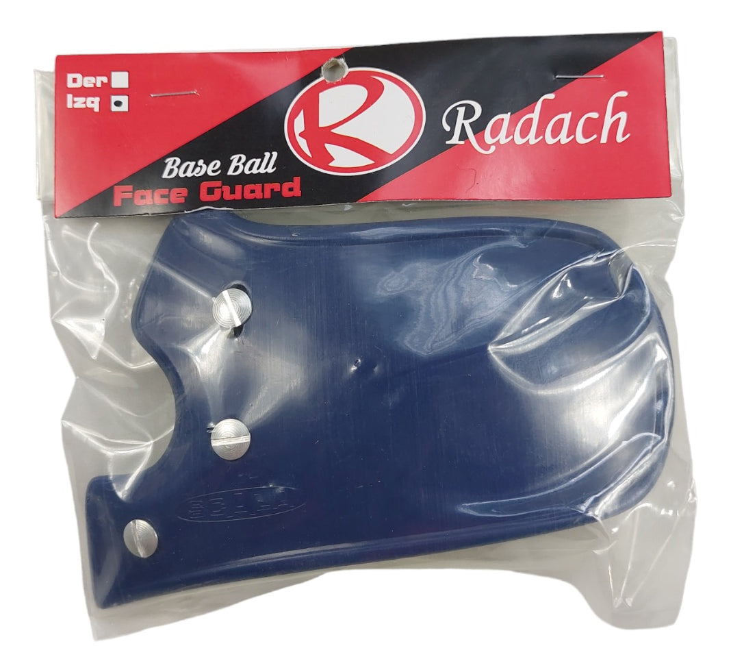 Protector Facial Radach Scala Para Bateador Zurdo Marino