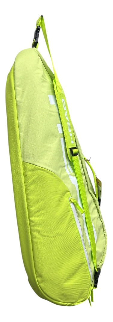 Raquetero Head Base Racquet Bag S Verde Para 3 Raq Extreme