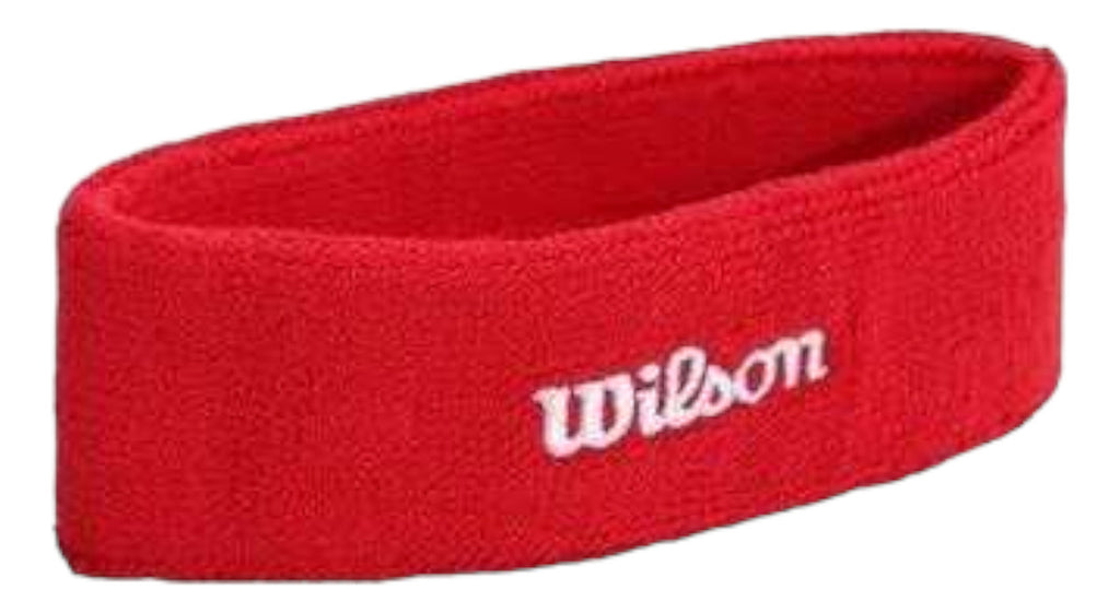 Bandana Deportiva Absorbente Wilson Roja C/envío