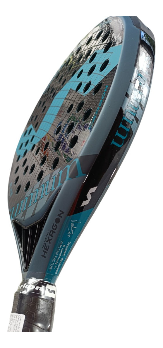 Pala De Padel Varlion Lw Summum Carbon Black
