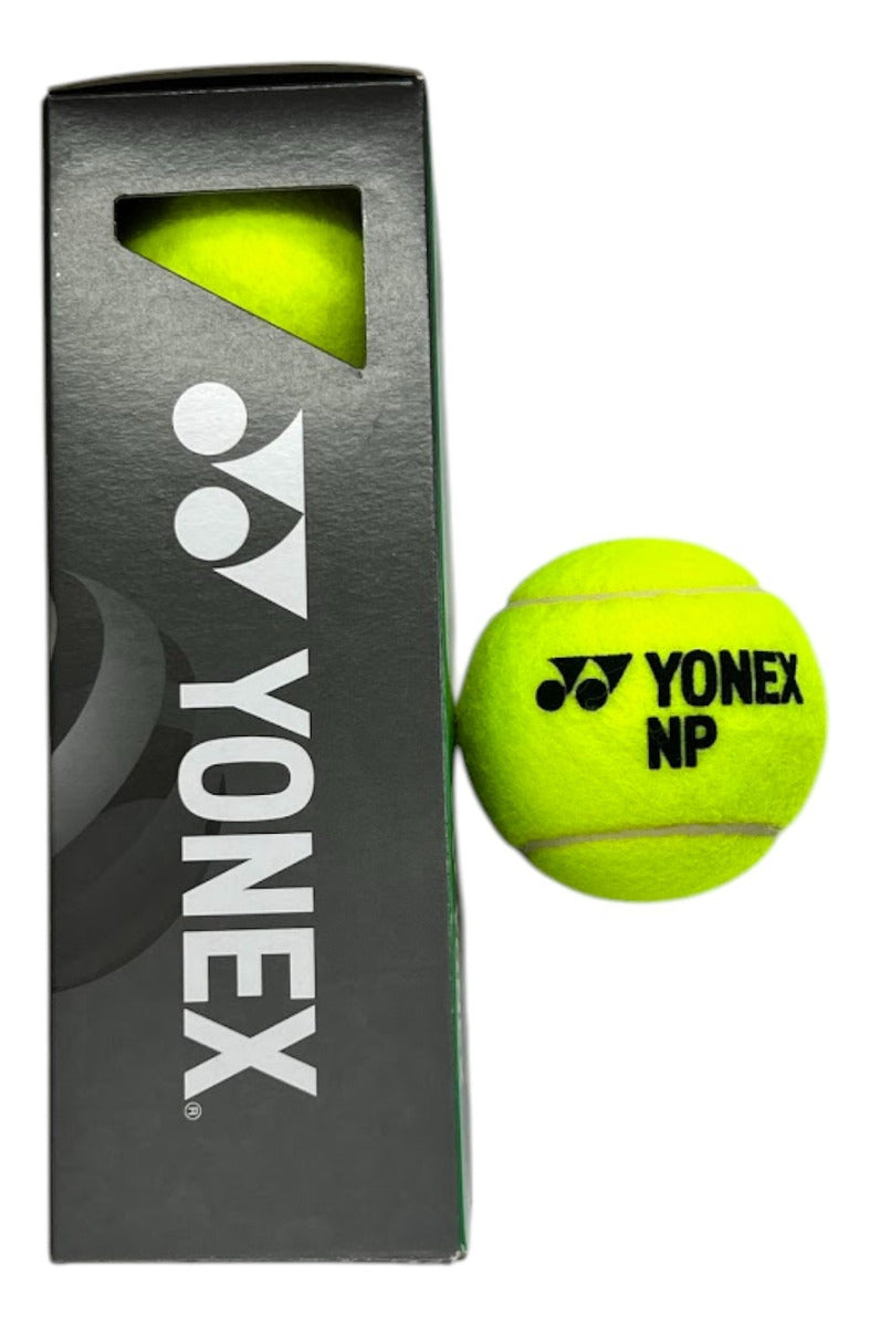 Pelota De Tenis Yonex Np Sin Presión Carton Con 3