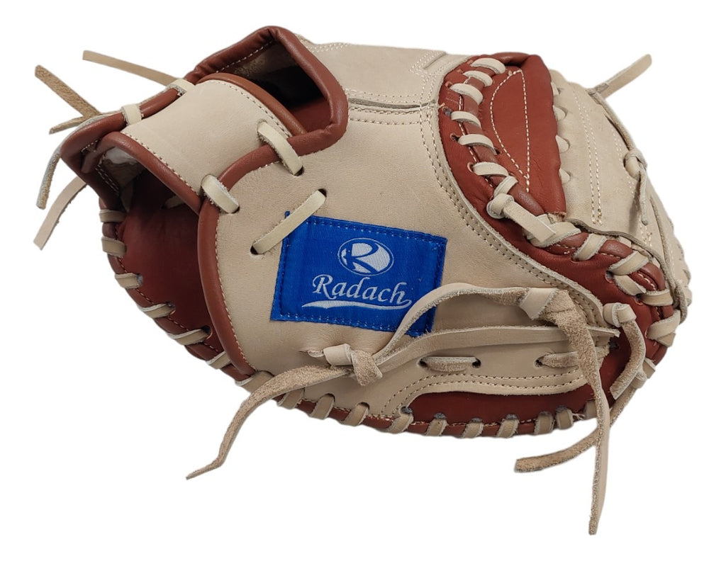 Guante De Beisbol Radach Cátcher Rookie 34in Miel/café