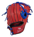 Guante De Beisbol Radach Pro Cuadro I 11.25in Rojo Azul
