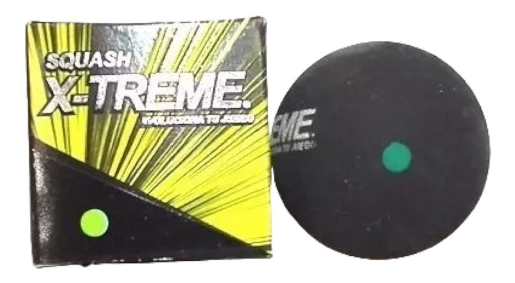 12 Pelota Squash 201 Extreme Punto Verde