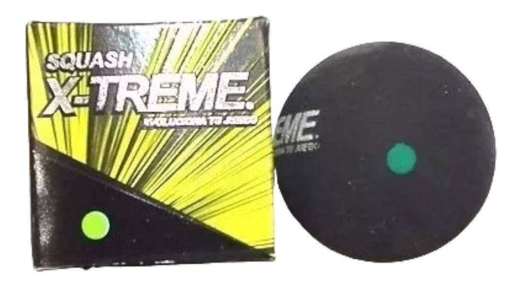12 Pelota Squash 201 Extreme Punto Verde