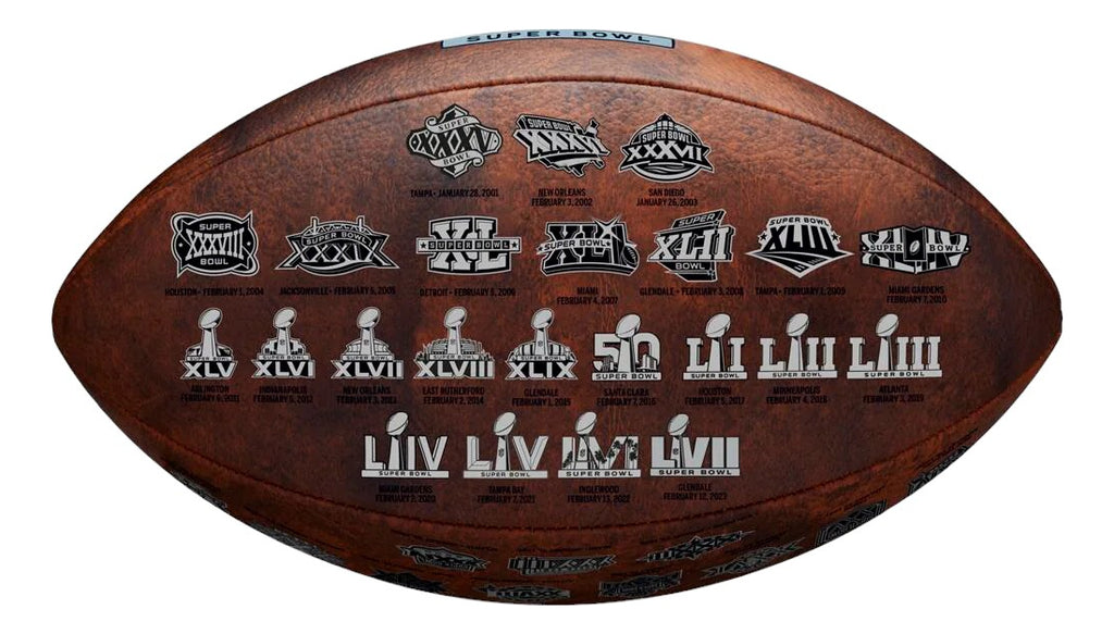 Balón De Futbol Americano Wilson Sblviii Throwback