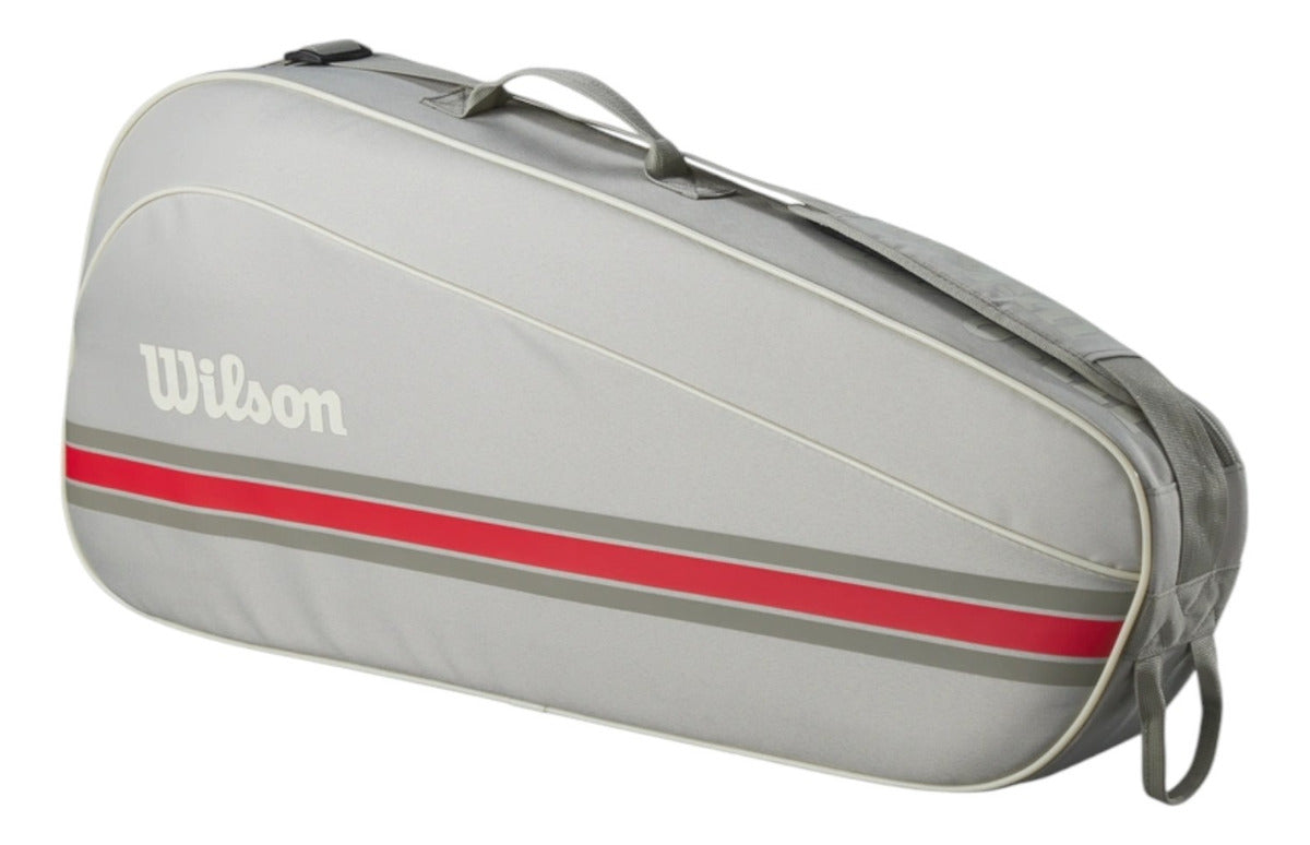 Raquetero Wilson Team 3pk 2025 Gris
