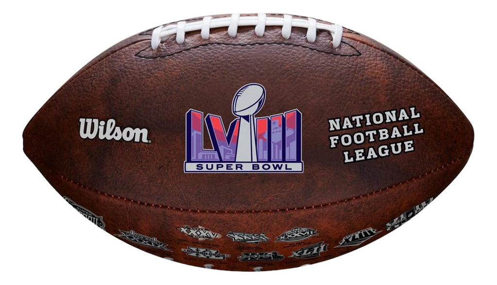 Balón De Futbol Americano Wilson Sblviii Throwback
