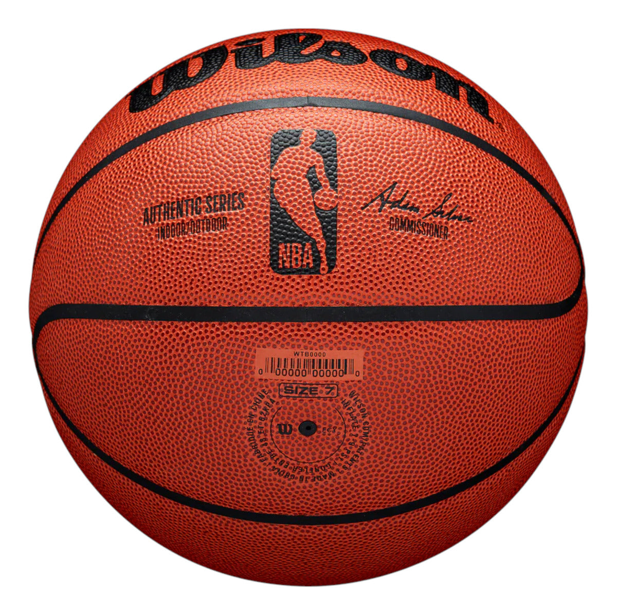 Balon De Basquetbol Wilsonnba Authentic #7 Inout