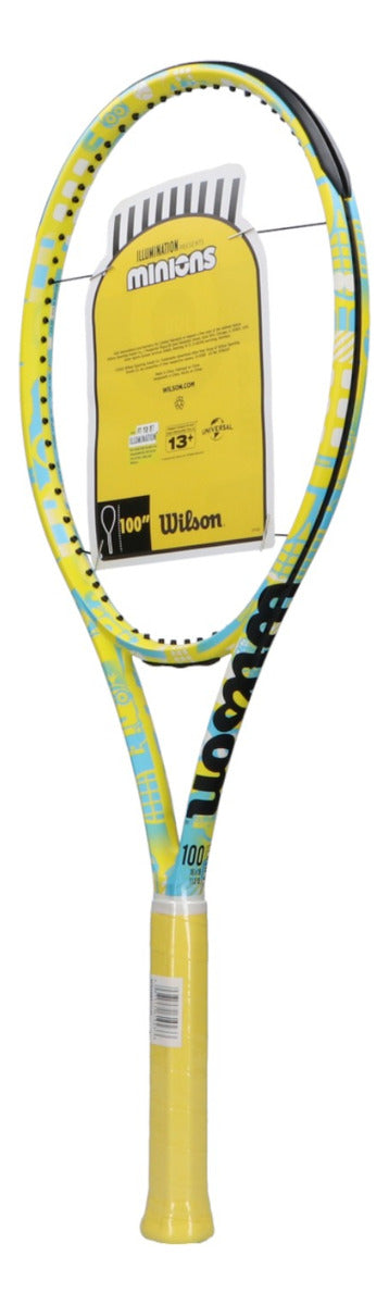 Raqueta De Tenis Wilson Clash 100 V2 Minions 4 1/4