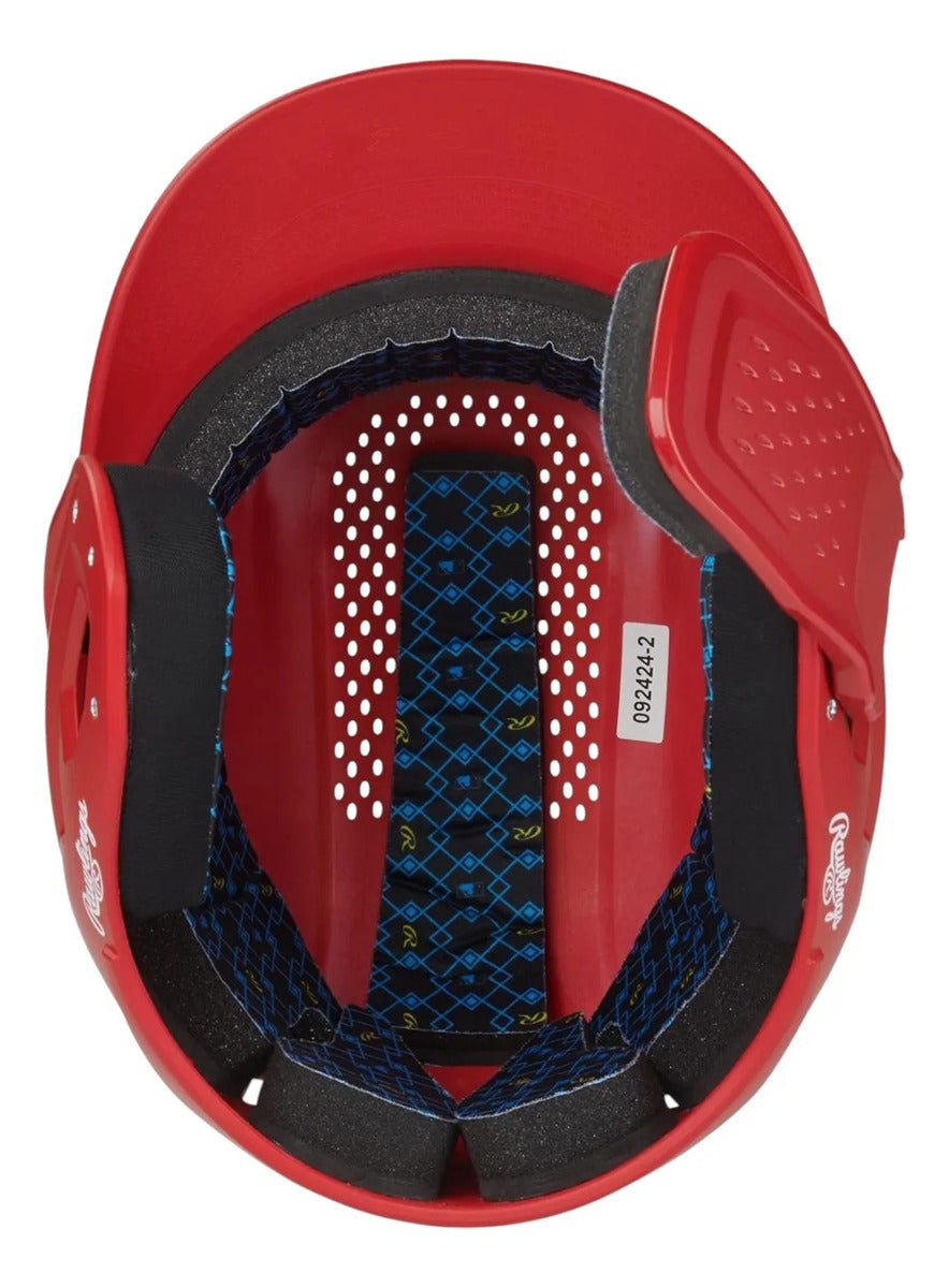 Casco De Bateo Rawlings Rx2 Rojo Senior 6 7/8 A 7 5/8