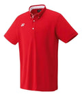 Playera Polo Yonex 10455ex Roja Tenis Padel Uv