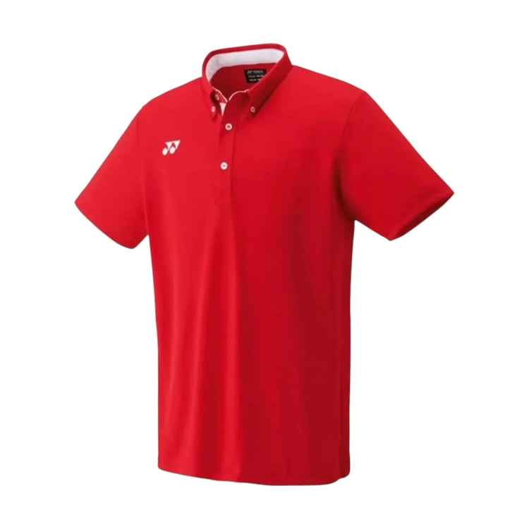 Playera Polo Yonex 10455ex Roja Tenis Padel Uv