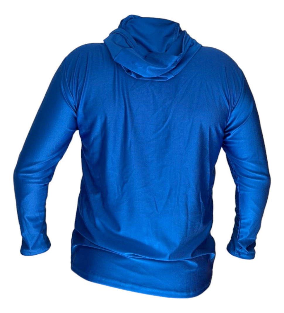 Sudadera Deportiva De Béisbol Radach Gorro Azul Manga Larga