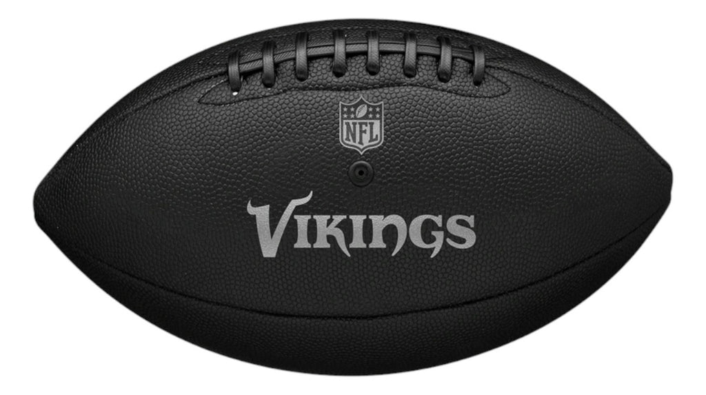 Balón De Futbol Americano Wilson Nfl Metallic Vikingos