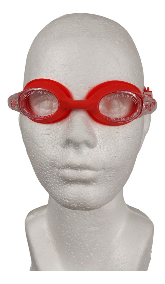 Goggle De Natación Hanop G540 Adulto Rojo