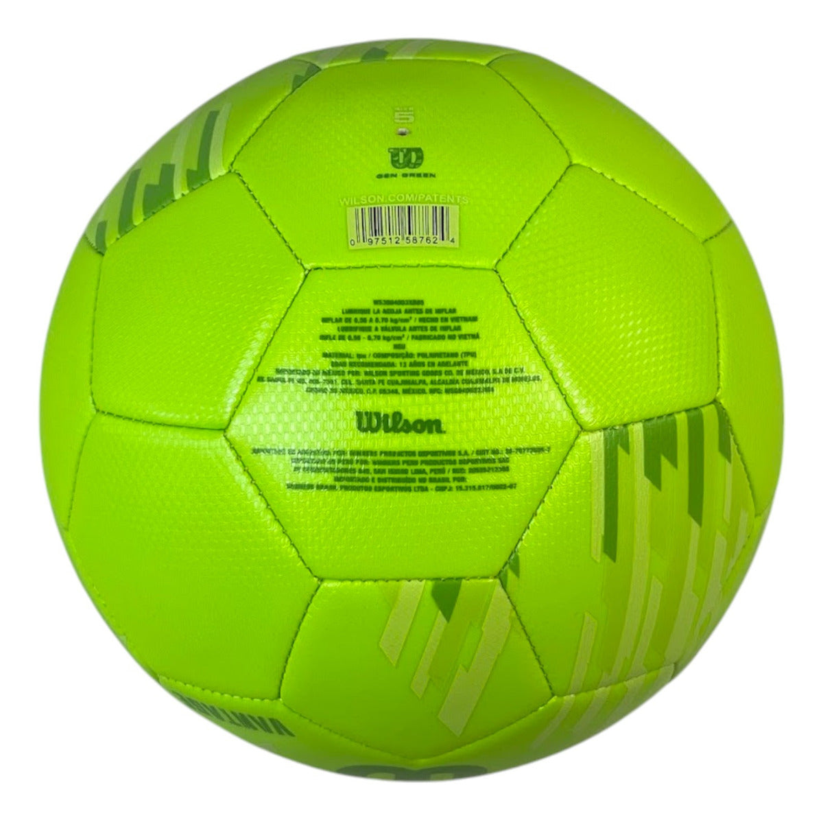 Balón De Futbol Wilson Vantage Ncaa Verde #5