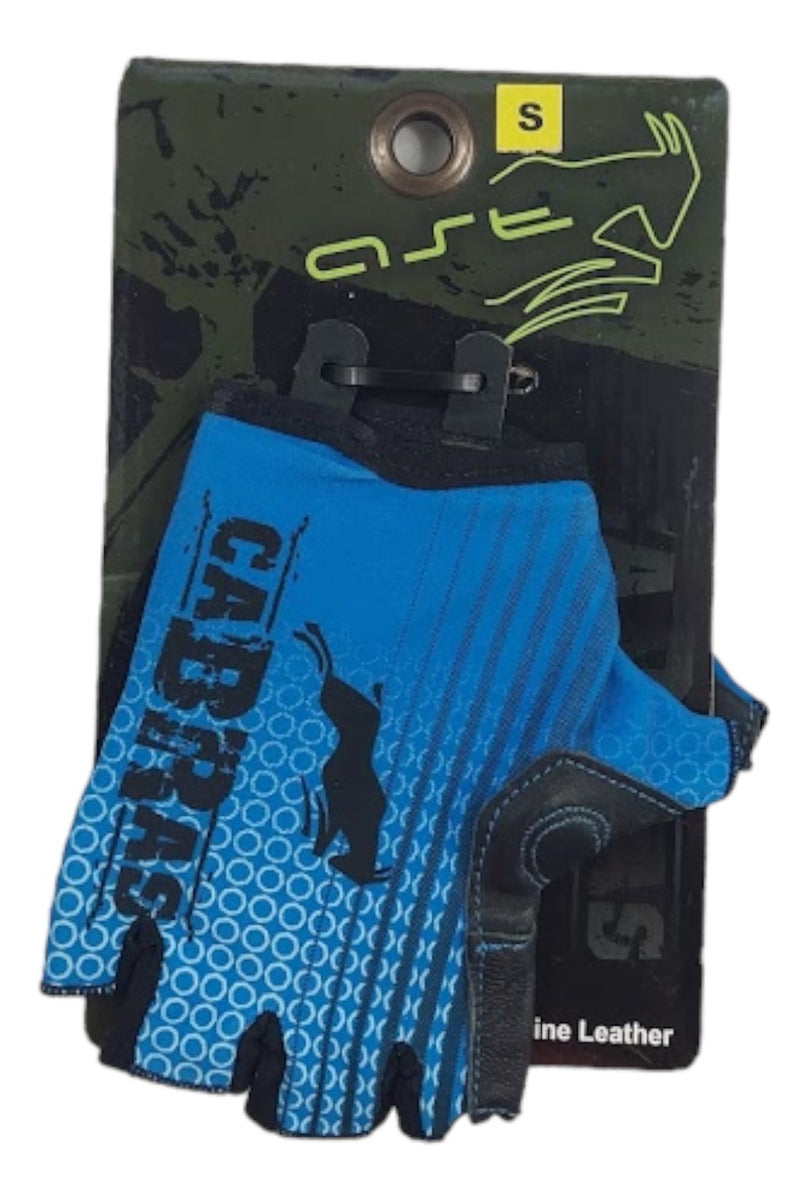Guantes Para Ciclismo Cabras Caballero 406 Azul Chico