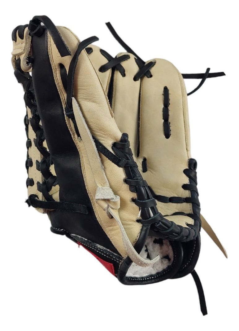 Guante De Beisbol Radach Pro Caja Tejida 12.75in Negro/bone