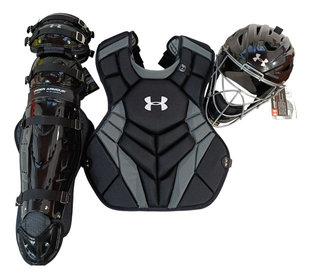 Arreo De Catcher Beisbol Under Armour Pro S6 Negro Adulto