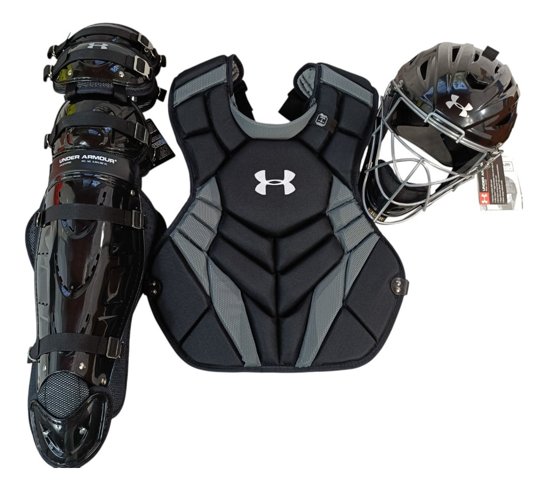 Arreo De Catcher Beisbol Under Armour Pro S6 Negro Adulto