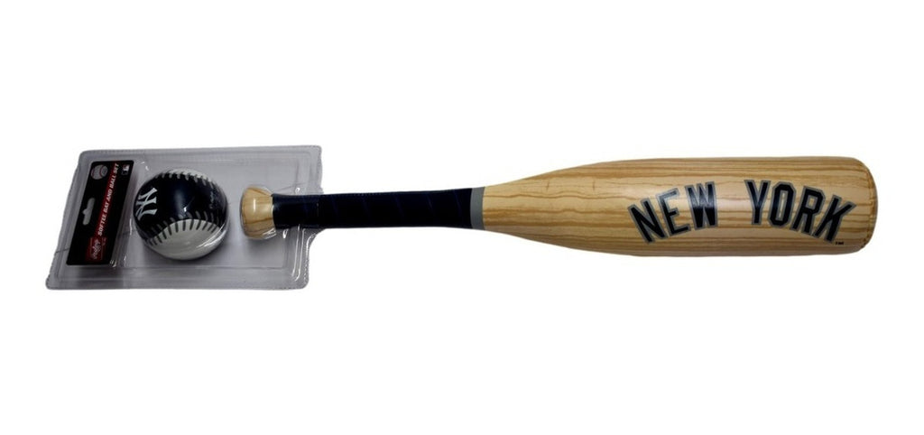 Bat Rawlings De Juguete Con Pelota Los Yankees De Nueva York