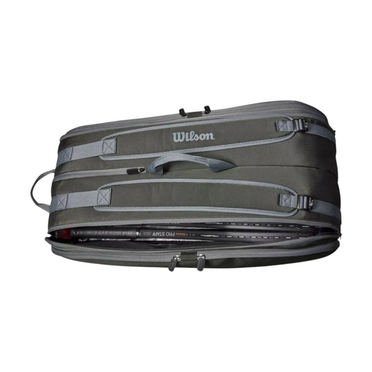 Raquetero Wilson Tour 12r Dark Green
