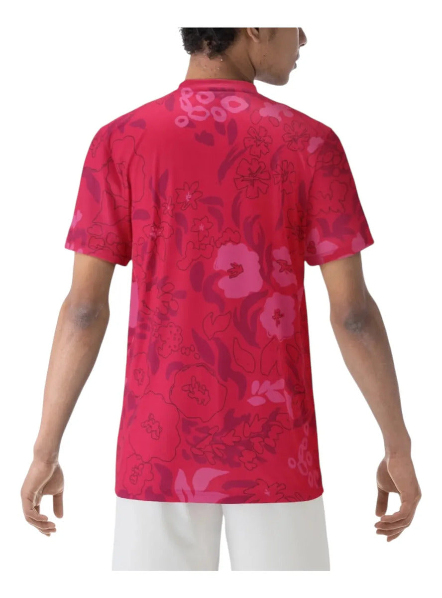 Playera Yonex 16621ex Rosa Tenis Padel Badminton