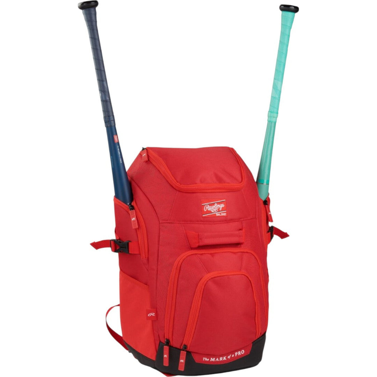 Back Pack Beisbol Rawlings Franchise 2 Players Roja