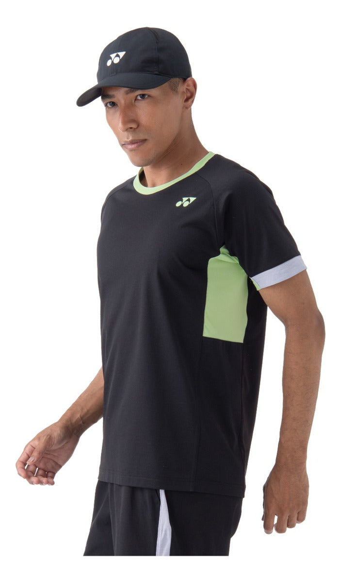 Playera Yonex Mens Crew Neck Black Extra Grande