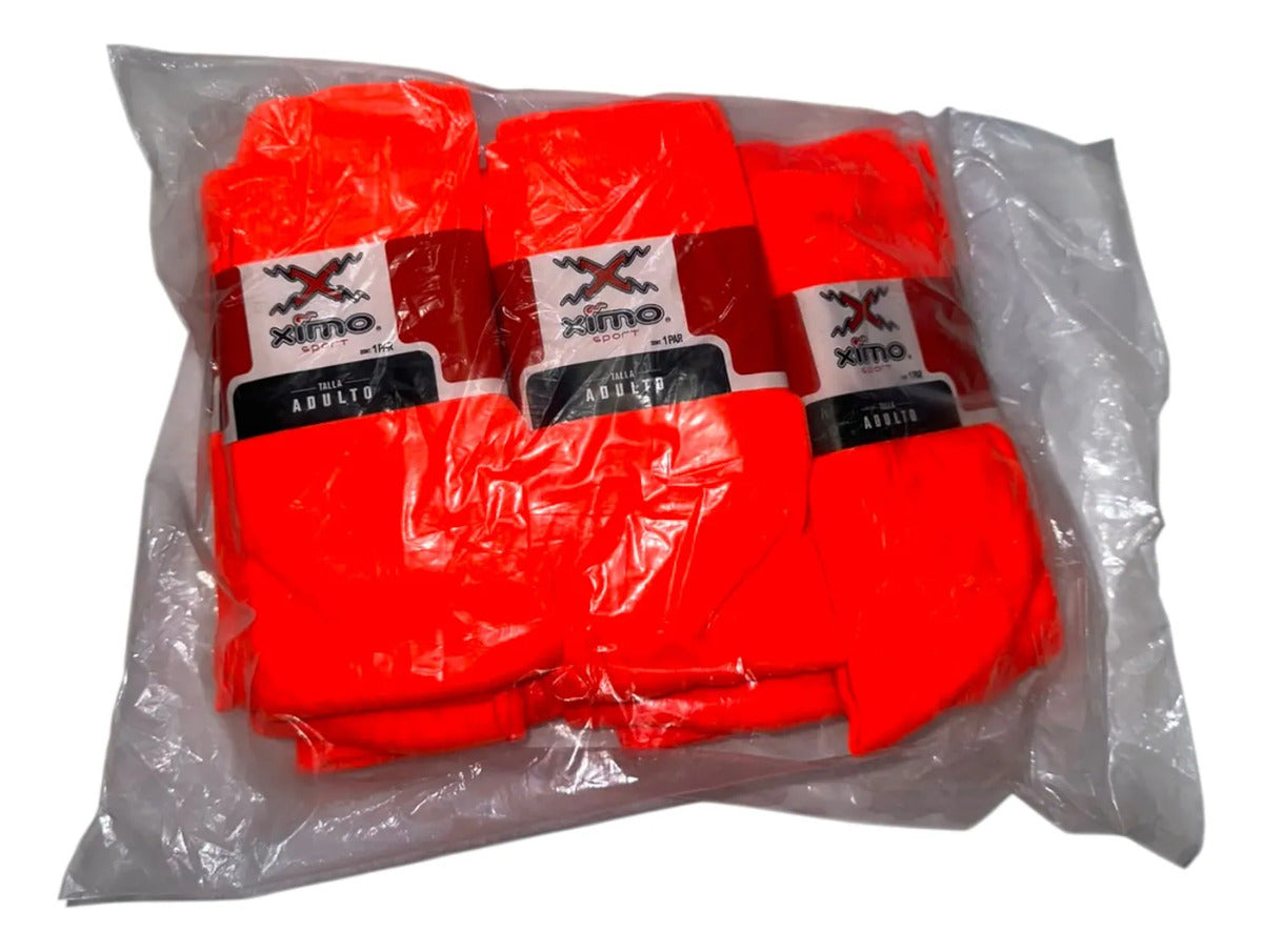 Pack 12 Pares Medias Deportivas Adulto Béisbol Fútbol Nfosfo