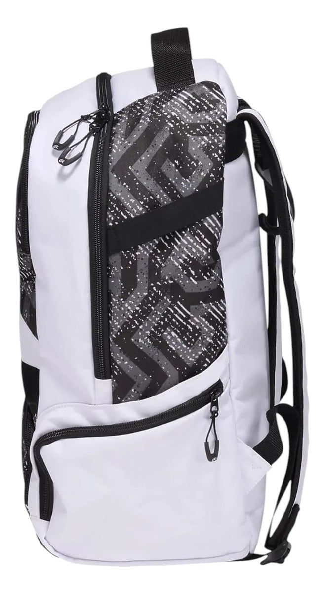 Mochila Rawlings Shutout Béisbol Softbol Negro Blanco