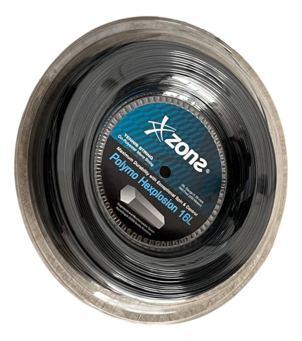 Rollo De Cuerda Zons Polymo Hexplosion Black 16l