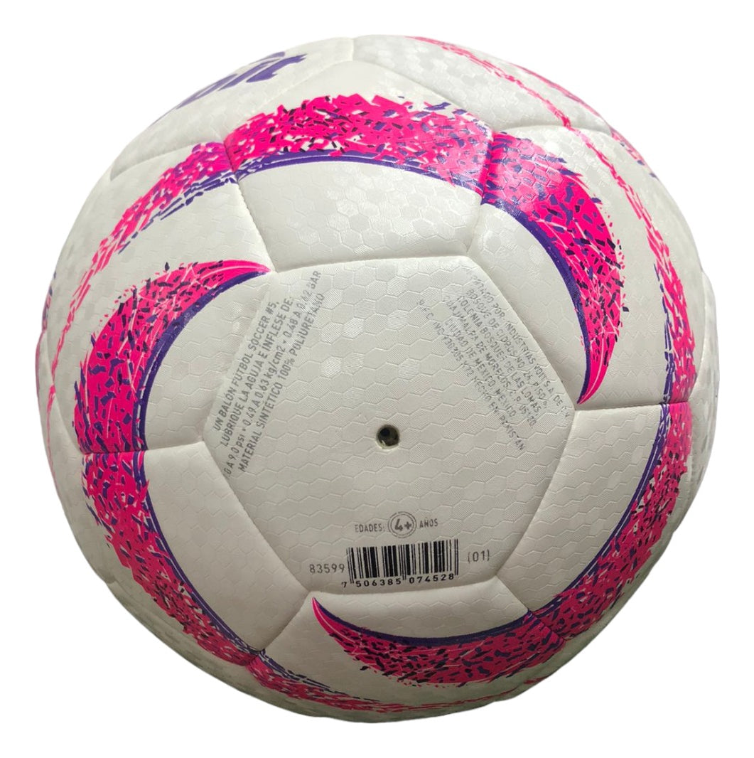 Balón De Futbol Voit Tempest Ss300 Hibrido Tamaño #5 Rosa