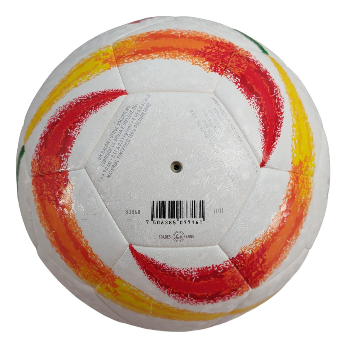 Balón De Fútbol No. 5 Voit Tempest Ss300 Liguilla Colores Hb