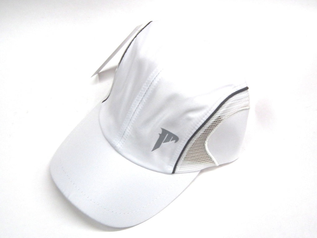 Gorra Mella Ultra Ligera Blanca Logo Reflejante
