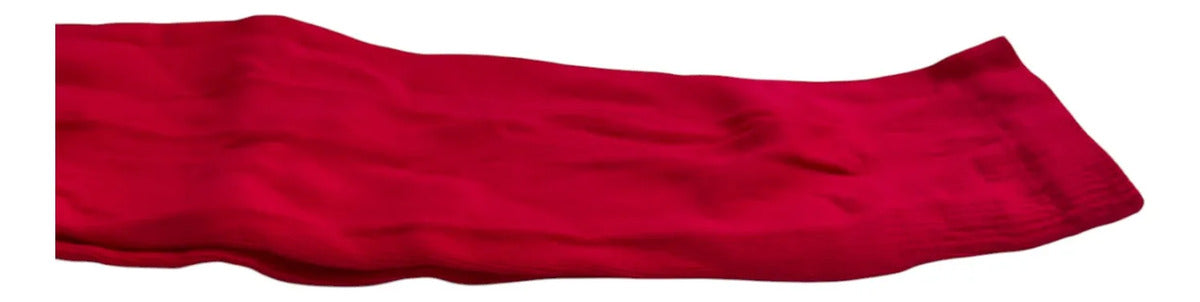 Pack 12 Pares Medias Deportivas Adulto Béisbol Fútbol Rojo