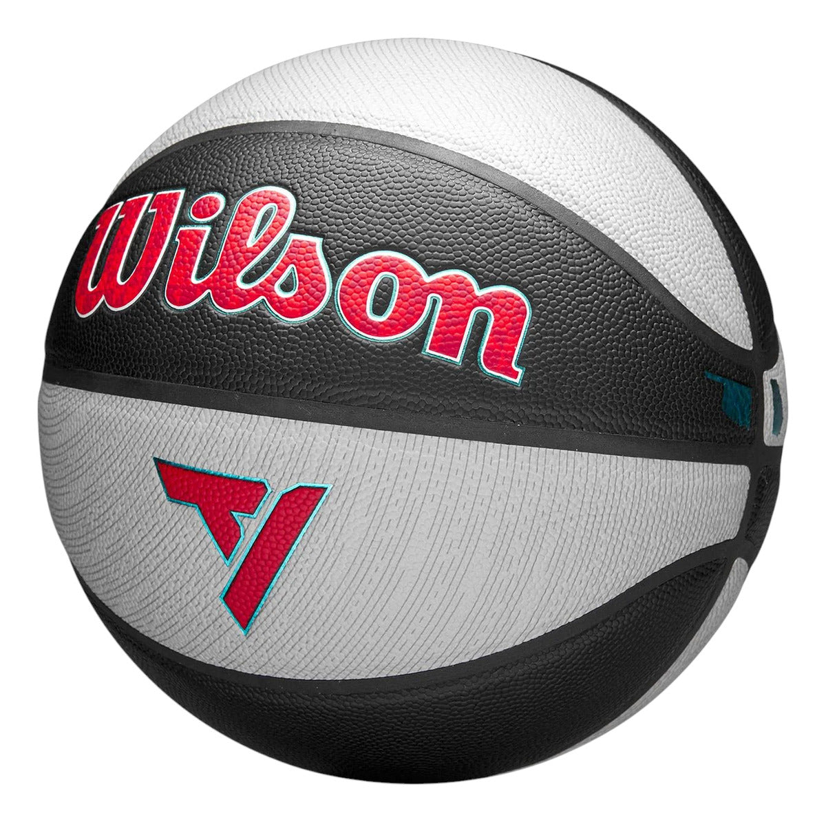 Balón De Basquetbol Wilson X Trae Young No. 7 Negro Gris