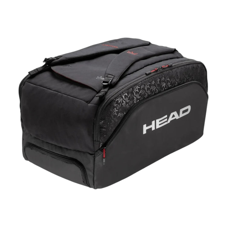 Bolsa Head Coello Pro X Duffle L Negra 60l Para 6 Palas