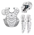 Arreos Set Equipo Catcher Easton Gametime Juvenil Blanco