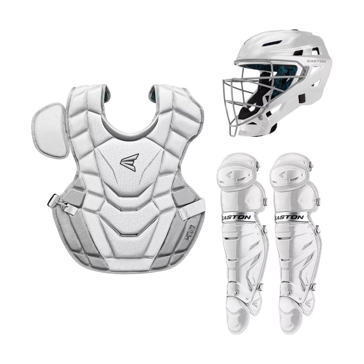 Arreos Set Equipo Catcher Easton Gametime Juvenil Blanco