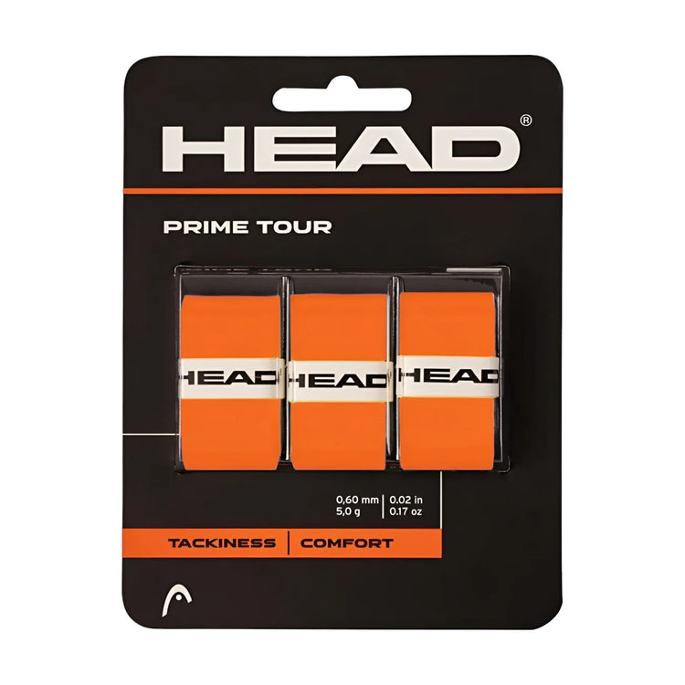 Over Grip Head Prime Tour - Naranja C/3